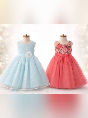 Girls Dress Bundle – Formal / Party Dresses (Size 2T)